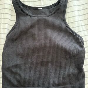 Ebb to Street Cropped Racerback Tank Top